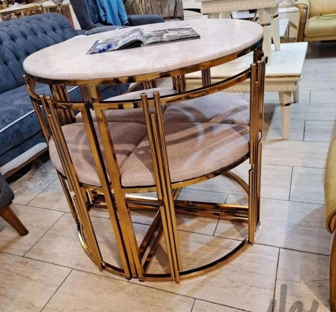 ناهار خوری فلزی|میز و صندلی غذاخوری|تبریز, |دیوار