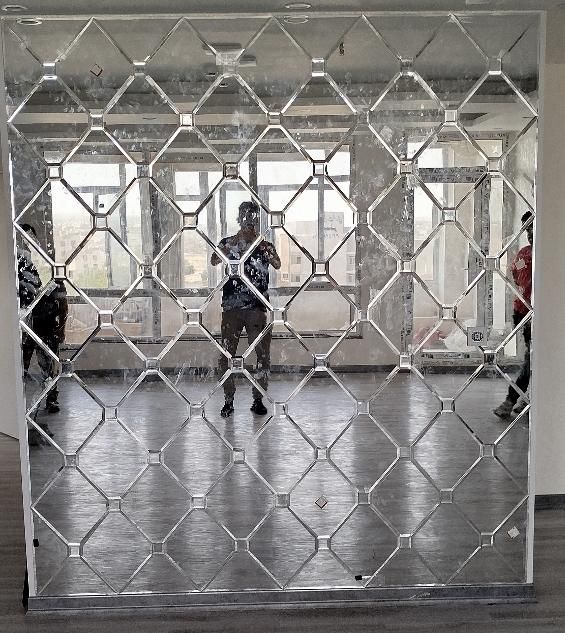 آینه دکوراتیو کلاسیک فضای روشنایی|آینه|اهواز, کیانپارس |دیوار