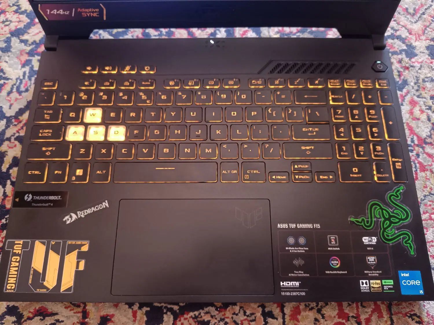 ایسوس تاف گیمینگ fx507 zc4 tuf|رایانه همراه|کرج, شهرک بنفشه|دیوار