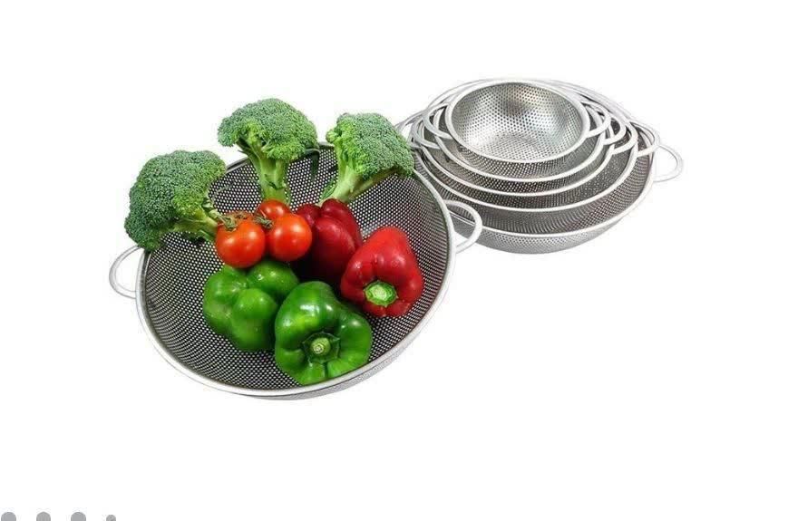 آبکش پانچ 6تایی دسته دار و پایه دار کیفیت درجه یک|آب‌چکان و نظم‌دهنده ظروف|قم, نیروگاه|دیوار