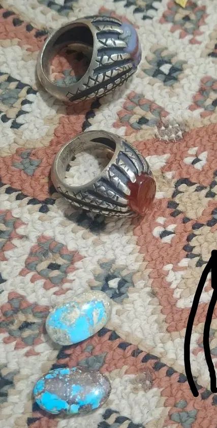 سنگ فیروزه و رکاب انگشتر|جواهرات|مشهد, اقبال|دیوار