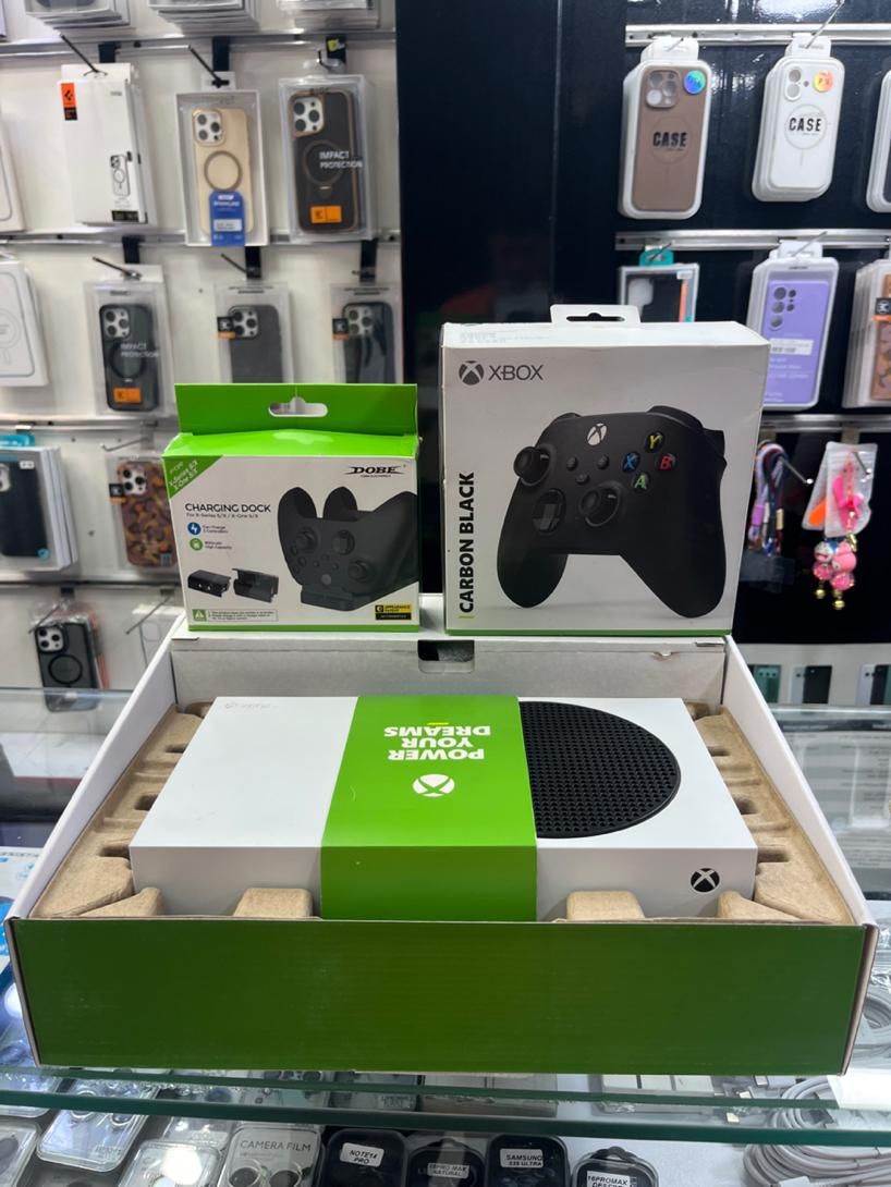 Xbox seri S ۲ دسته با بازی|کنسول، بازی ویدئویی و آنلاین|کرج, گوهردشت|دیوار