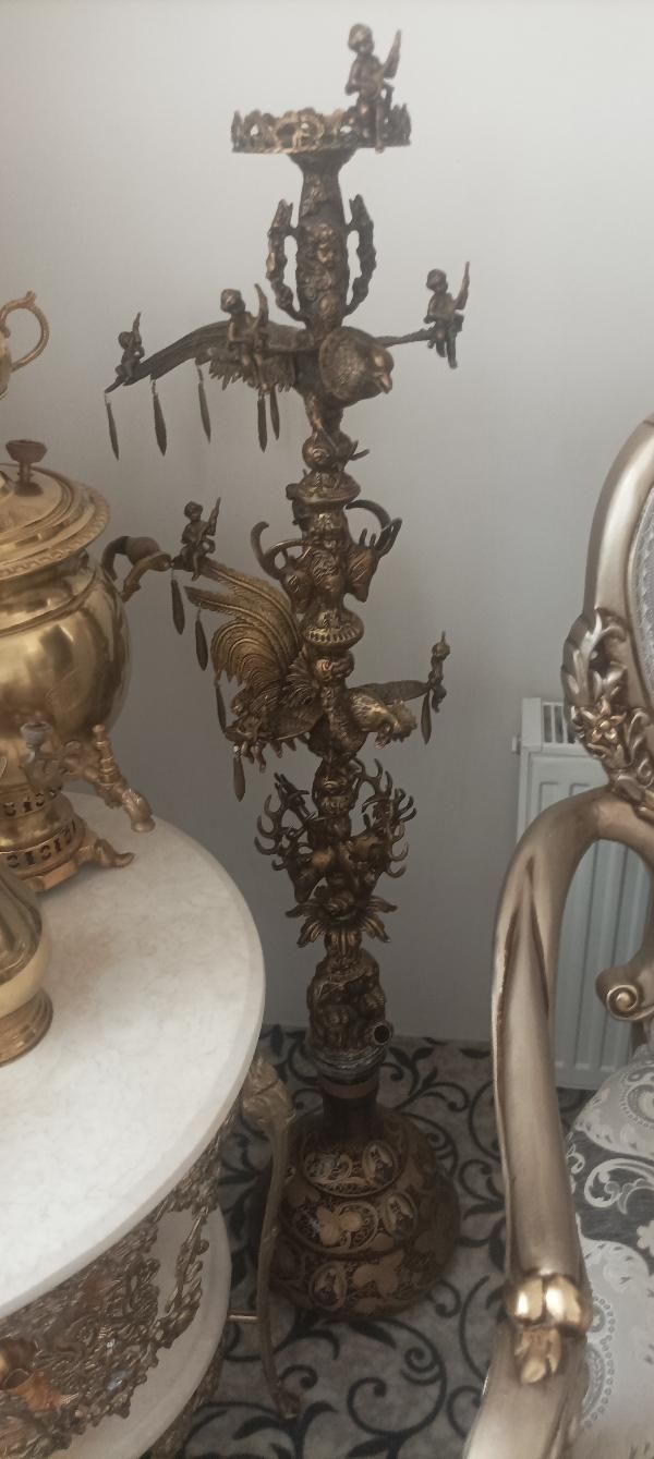 قیلان سلطنتی دست ساز قدیمی فوق لوکس|کلکسیون اشیاء عتیقه|ارومیه, |دیوار