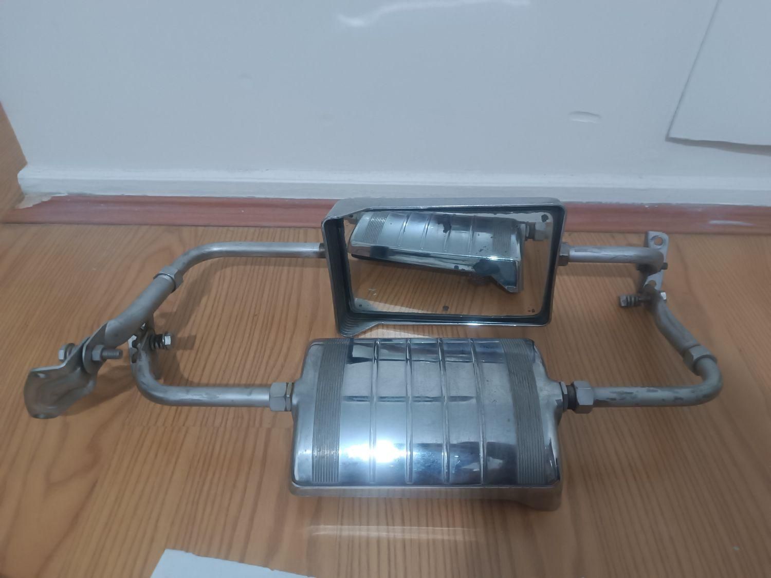 چراغ جلو فولکس با زه آیینه بغل استیل نیسان ژاپنی|قطعات یدکی و لوازم جانبی|تهران, دبستان|دیوار