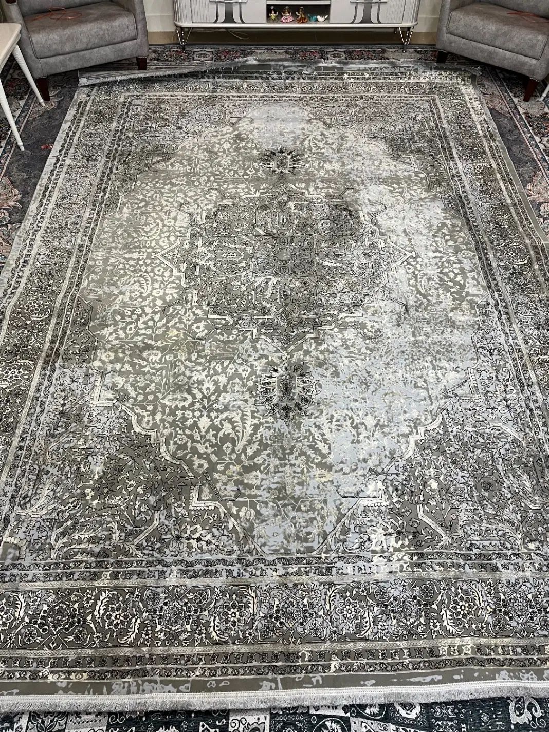 دوعددفرش ۹متری الیاف طبیعی در حدنو|فرش|تهران, خانی آباد نو شمالی|دیوار
