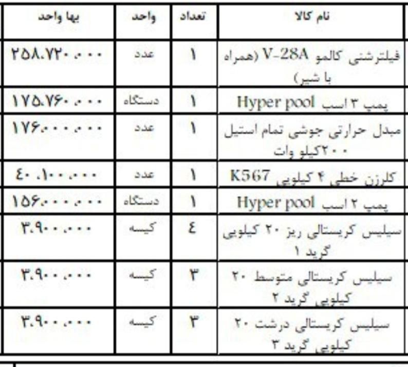 پمپ و تصفیه استخر مناسب برای استخر ۴ در ۸ متر|مصالح و تجهیزات ساختمان|رشت, گلسار|دیوار