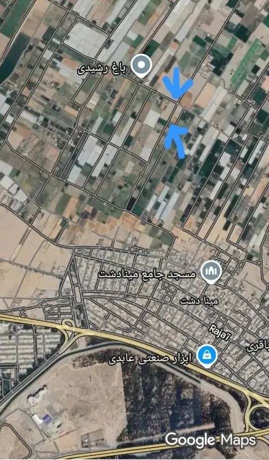 زمین گلخانه با مجوز و چاه روبروی فولادشهر، مینادشت|فروش دفتر صنعتی، کشاورزی، تجاری|فلاورجان, |دیوار