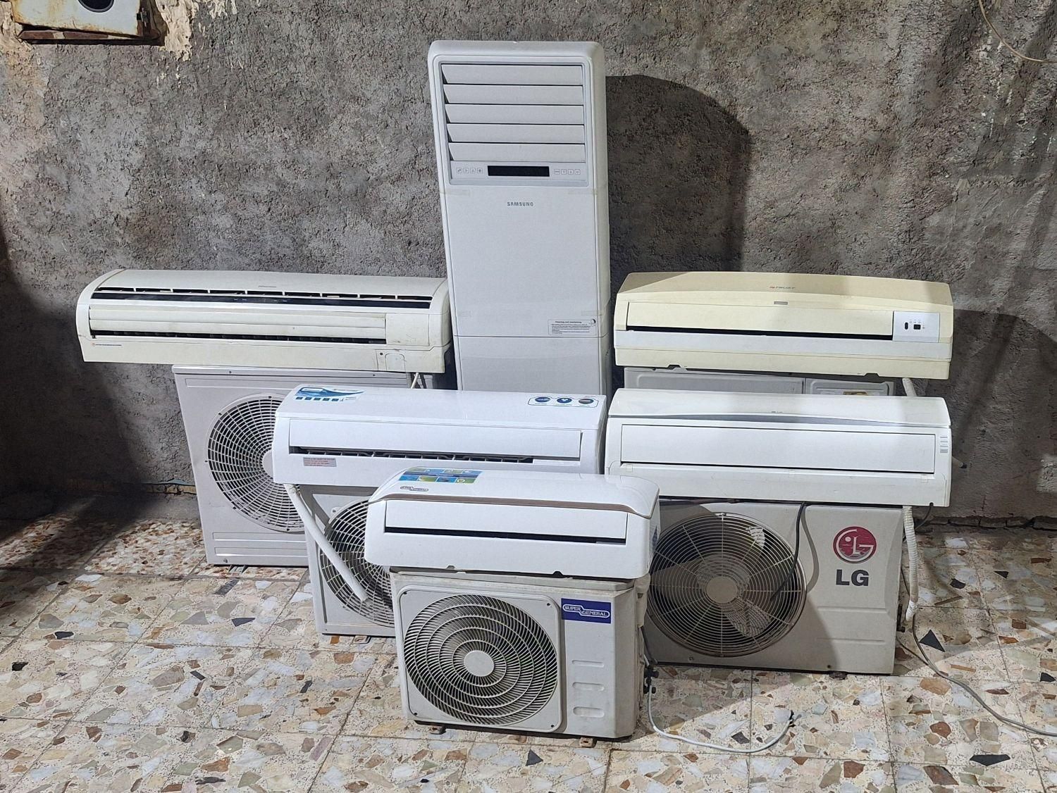 فروشیه/کولر های معیوب دار ایستاده مشکل/ خریدار|کولر گازی و فن‌کوئل|اهواز, شهرک دانشگاه|دیوار