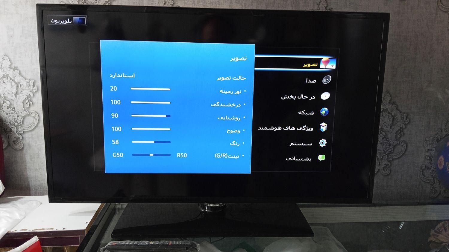 ال ای دی اسمارت 40اینچ سامسونگ|تلویزیون و پروژکتور|مریوان, |دیوار