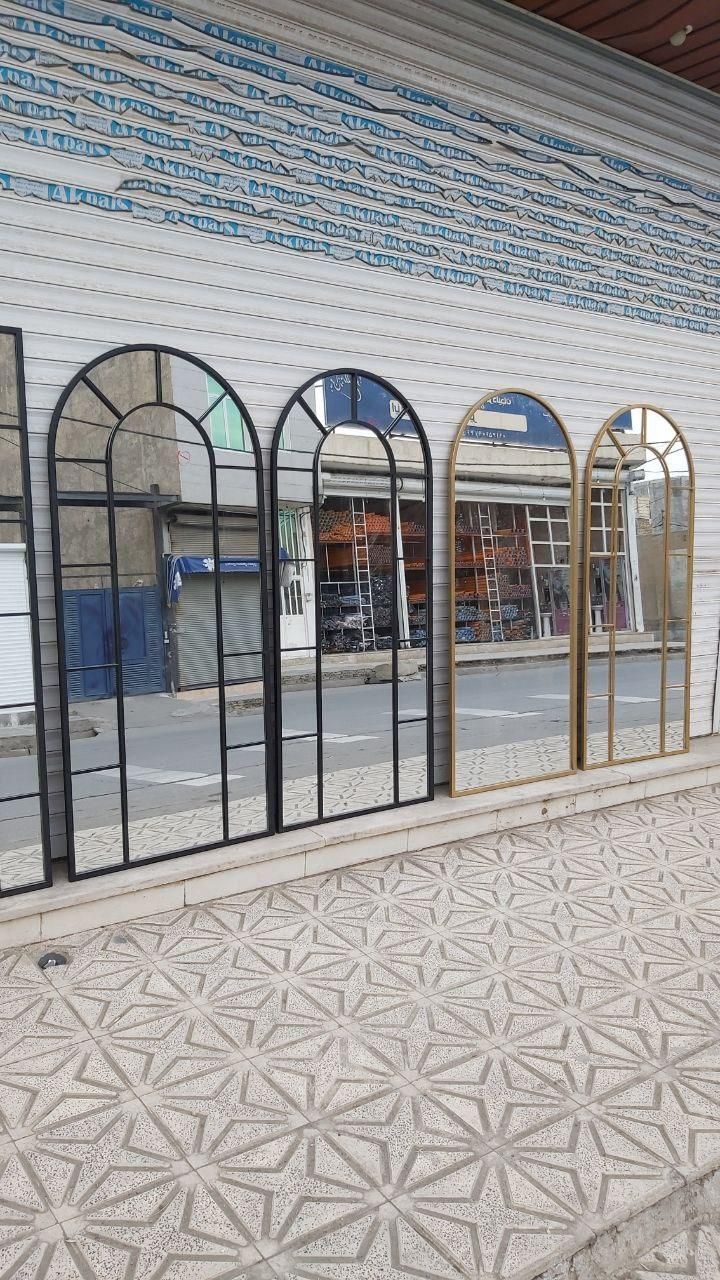 آینه قدی آینه گنبدی آینه ایستاده آینه آرایشگاه|آینه|رشت, بازار|دیوار