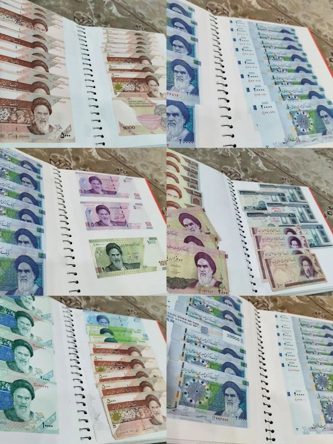 کلکسیون کامل تمامی اسکناس و سکه های جمهوری|کلکسیون سکه، تمبر، اسکناس|تهران, آهنگ|دیوار