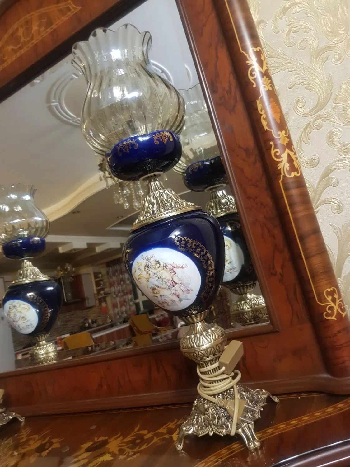 جفت شمعدان نو|لوستر و چراغ آویز|تهران, خانی آباد نو جنوبی|دیوار
