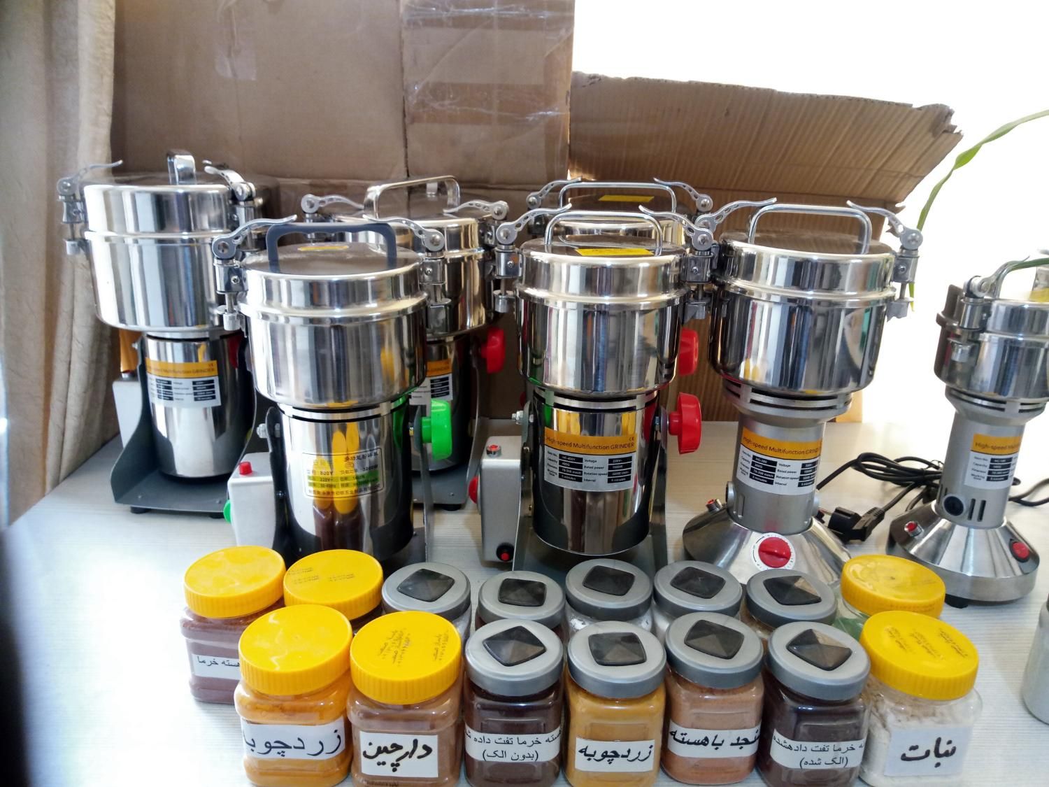 دستگاه آسیاب پرقدرت مدل03% دستگاه روغن گیری مدل004|ماشین‌آلات صنعتی|تبریز, |دیوار