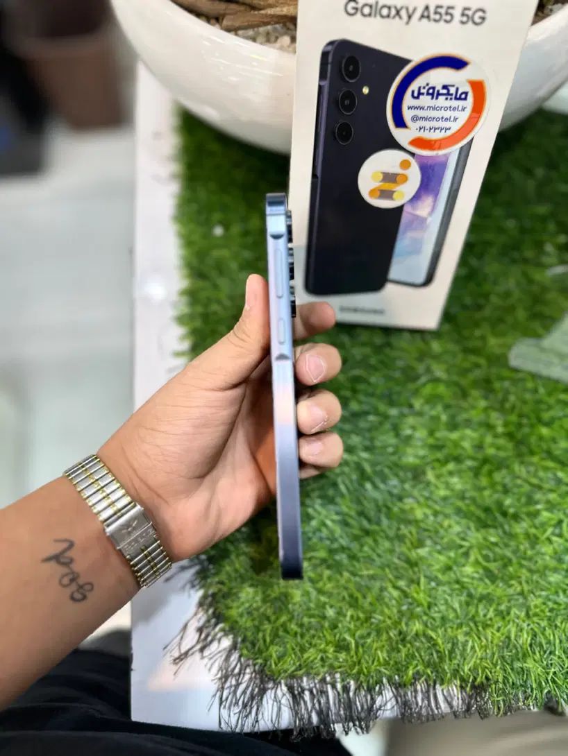 سامسونگ Galaxy A55 با حافظهٔ ۲۵۶ گیگابایت|موبایل|کرج, گوهردشت|دیوار