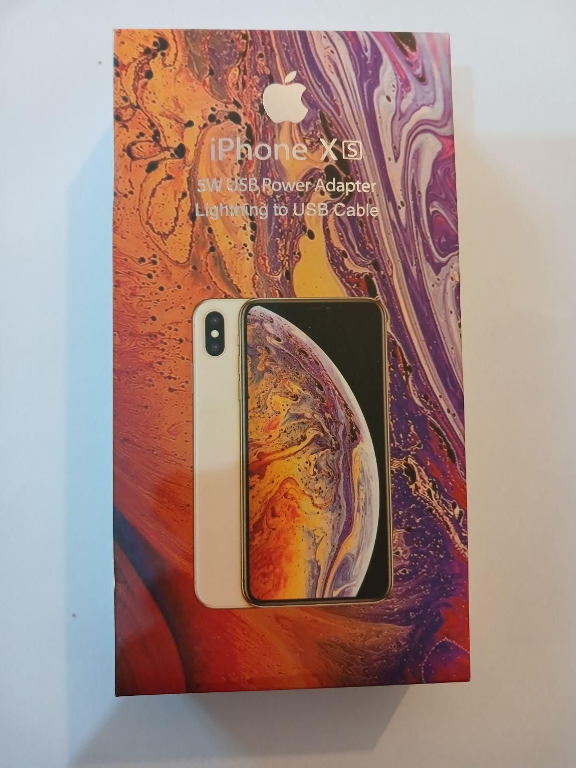 آداپتورشارژر به همراه کابل آیفون مدل iphone xs 5w|لوازم جانبی موبایل و تبلت|تهران, سرآسیاب مهرآباد|دیوار