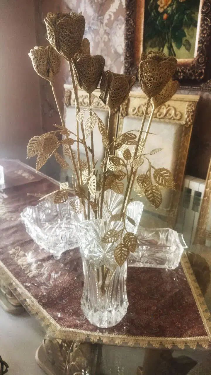گل رز مصنوعی|گل مصنوعی|اصفهان, ناژوان|دیوار