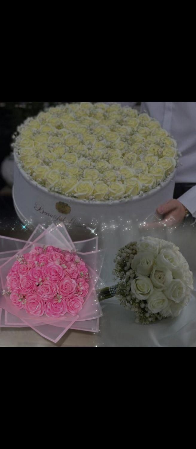 گل با روبان|گل مصنوعی|گرگان, |دیوار