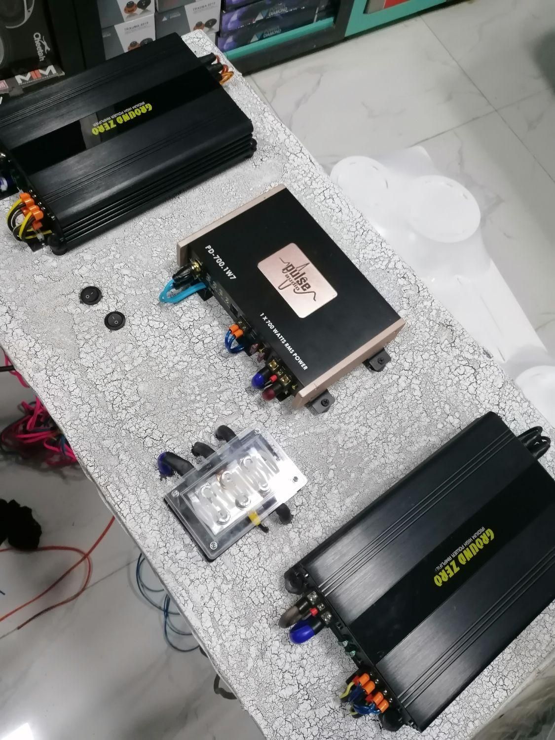 سیستم صوتی روکش صندلی شیشه دودی ردیاب دزدگیر|قطعات یدکی و لوازم جانبی|هشتگرد, شهرک بعثت|دیوار