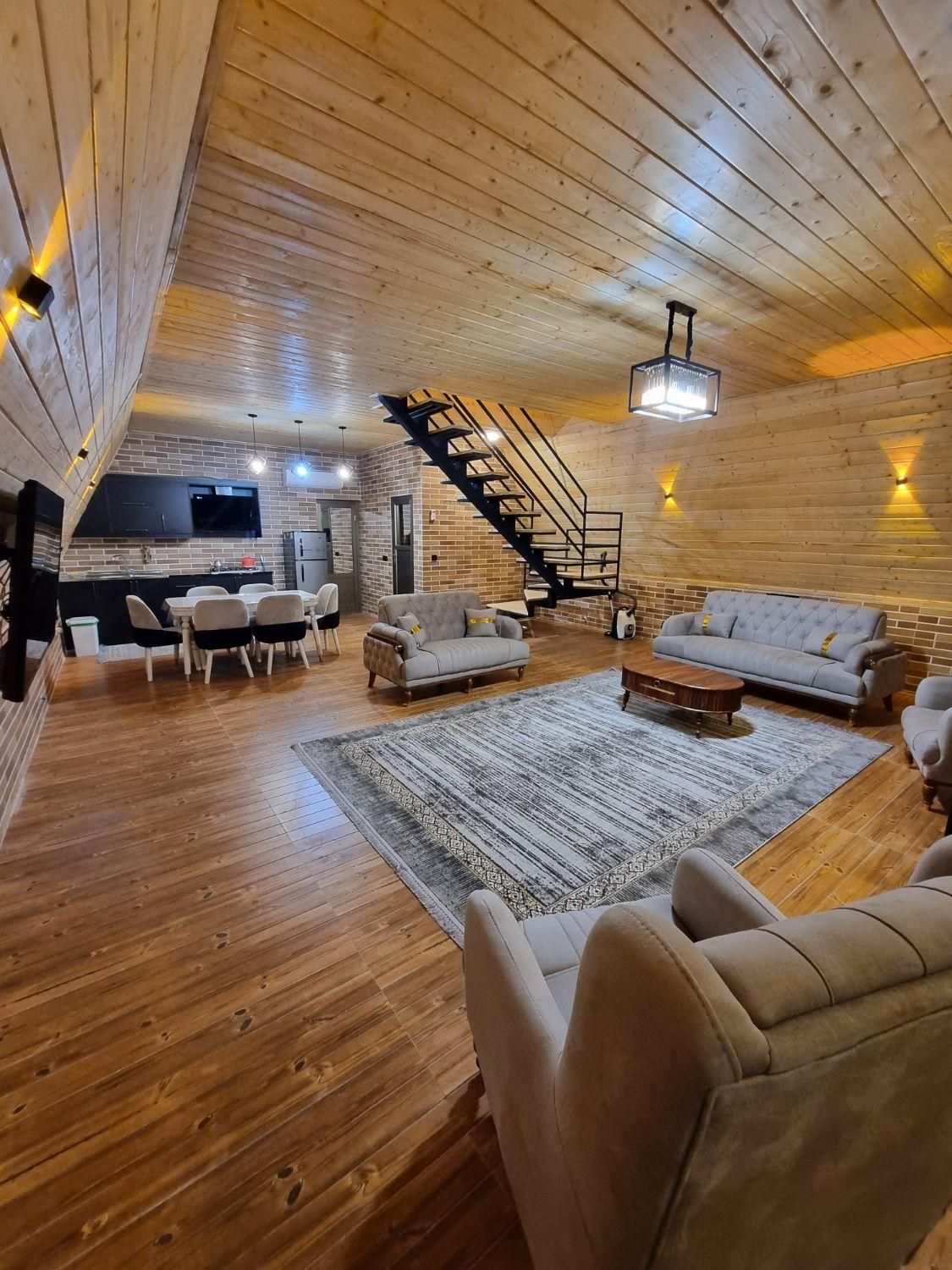 اجاره ویلا کلبه سوئیسی جکوزی دوخواب دربست|اجارهٔ کوتاه‌مدت ویلا و باغ|رامسر, |دیوار