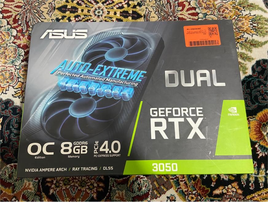 کارت گرافیک ایسوس Geeforce RTX 3050 OC Edition 8G|قطعات و لوازم جانبی رایانه|تهران, مهرآباد جنوبی|دیوار