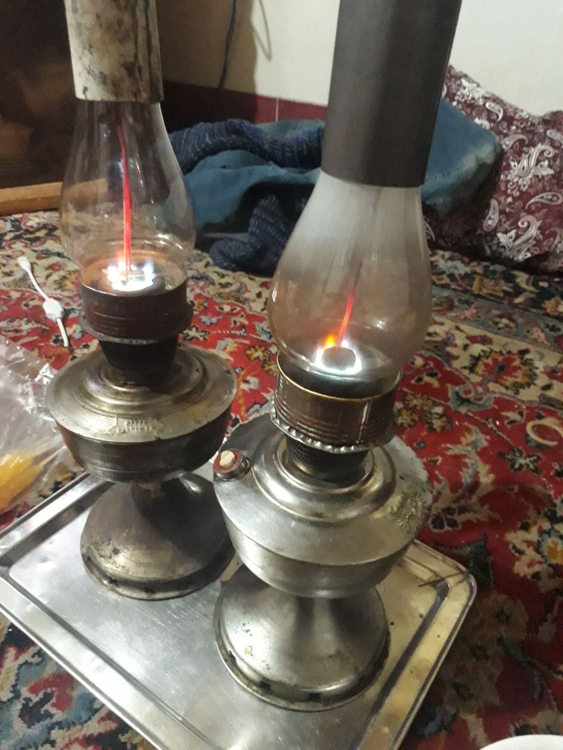 چراغ گرد سوز (آبی سوز|کلکسیون اشیاء عتیقه|گنبد کاووس, |دیوار