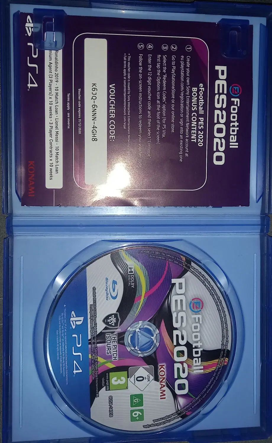 پس ۲۰ pes20 بازی ps4 و ps5|کنسول، بازی ویدئویی و آنلاین|تهران, امام حسین|دیوار
