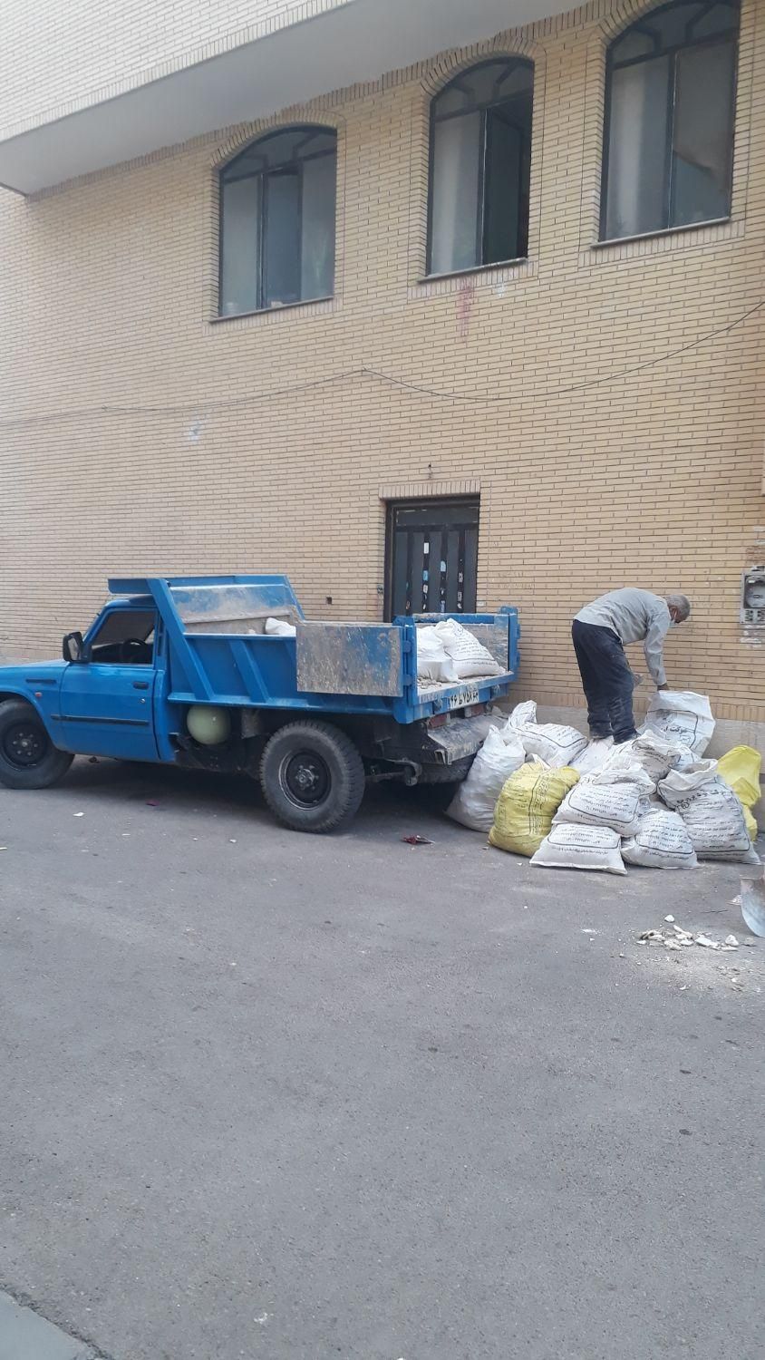 نیسان کمپرسی حمل نخاله و مصالح ماسه گل ۲۴س|خدمات حمل و نقل|شیراز, فضل‌آباد|دیوار