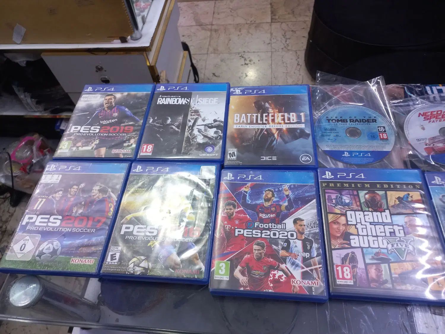 دیسک ps4ps5 سی دی کالاف گاداوار هیتمن جی تی ای و..|کنسول، بازی ویدئویی و آنلاین|تهران, فلاح|دیوار