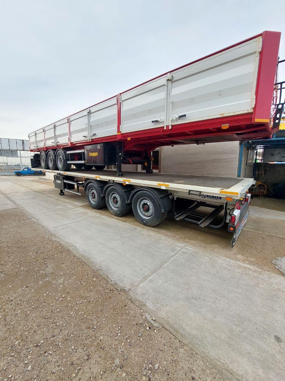 تریلر کفی کمپرس...|خودرو سنگین|فیروزآباد (فارس), |دیوار