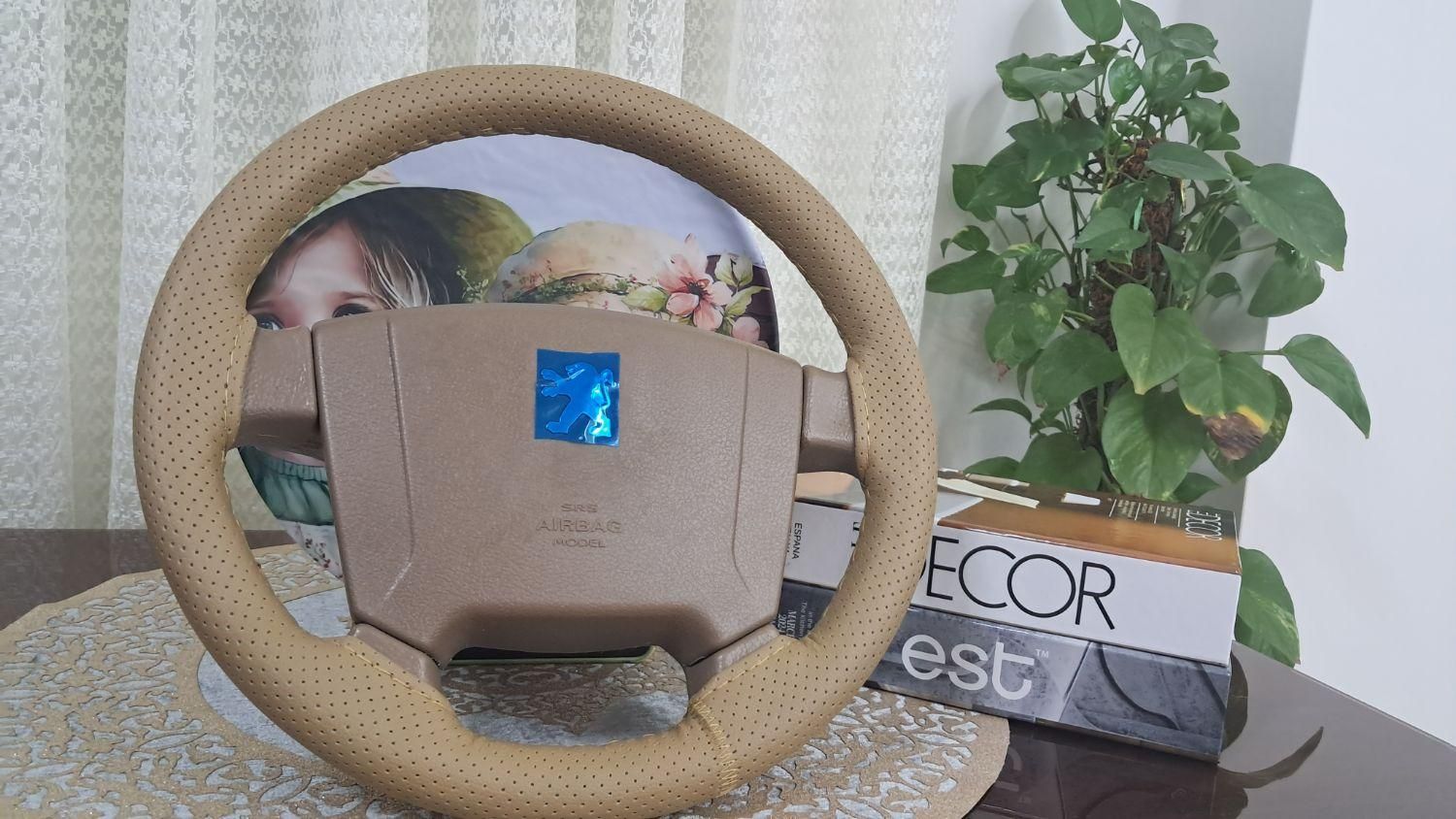 غربیلک فرمان پژو، سمند، پراید آکبند با روکش چرم|قطعات یدکی و لوازم جانبی|اندیشه, اندیشه فاز ۱|دیوار