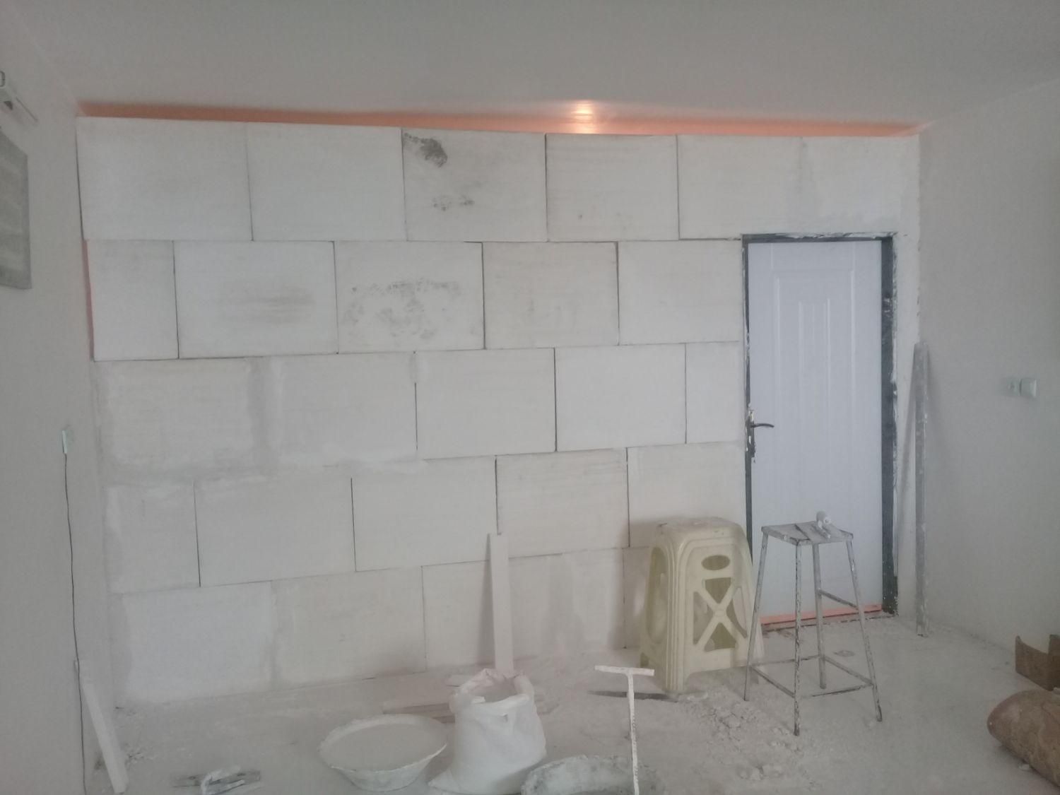 گچکاری لکه گیری دیوارپیش ساخته دیوار گچی سراسرمشهد|خدمات پیشه و مهارت|مشهد, وکیلآباد|دیوار