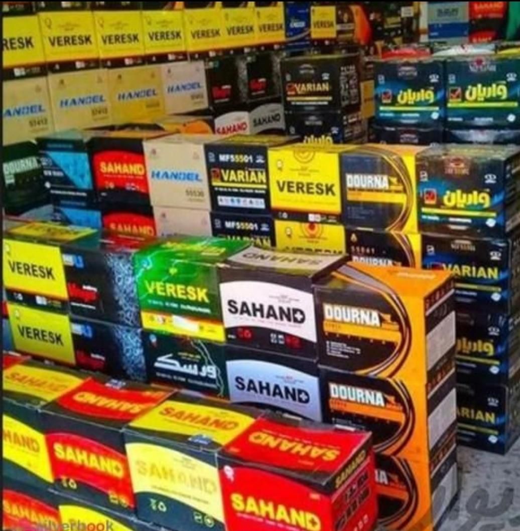 باطری ماشین انگار مفتکی نو  دسته ۲ (۳ الی ۴ ماهه )|قطعات یدکی و لوازم جانبی|یزد, |دیوار