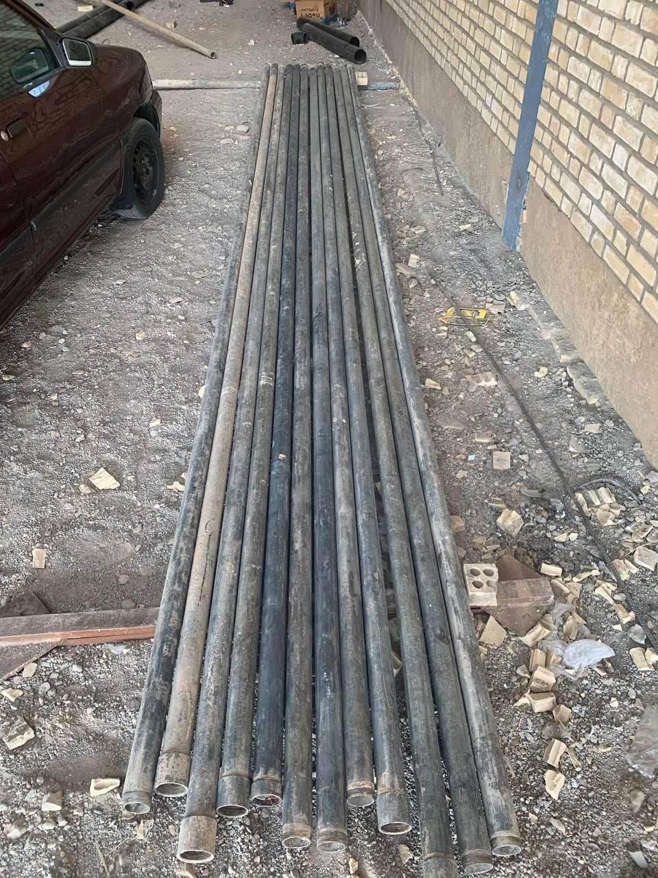 لوله دو اینج گالوانیزه ضخامت ۴ میل|عمده‌فروشی|مشهد, طرق|دیوار