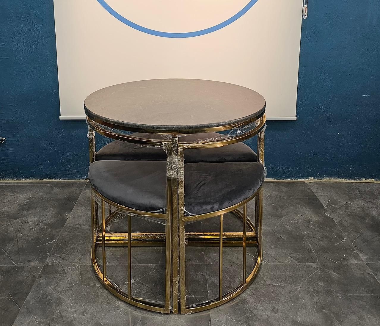 میز نهار خوری فلزی اقساط|میز و صندلی غذاخوری|ساوه, |دیوار