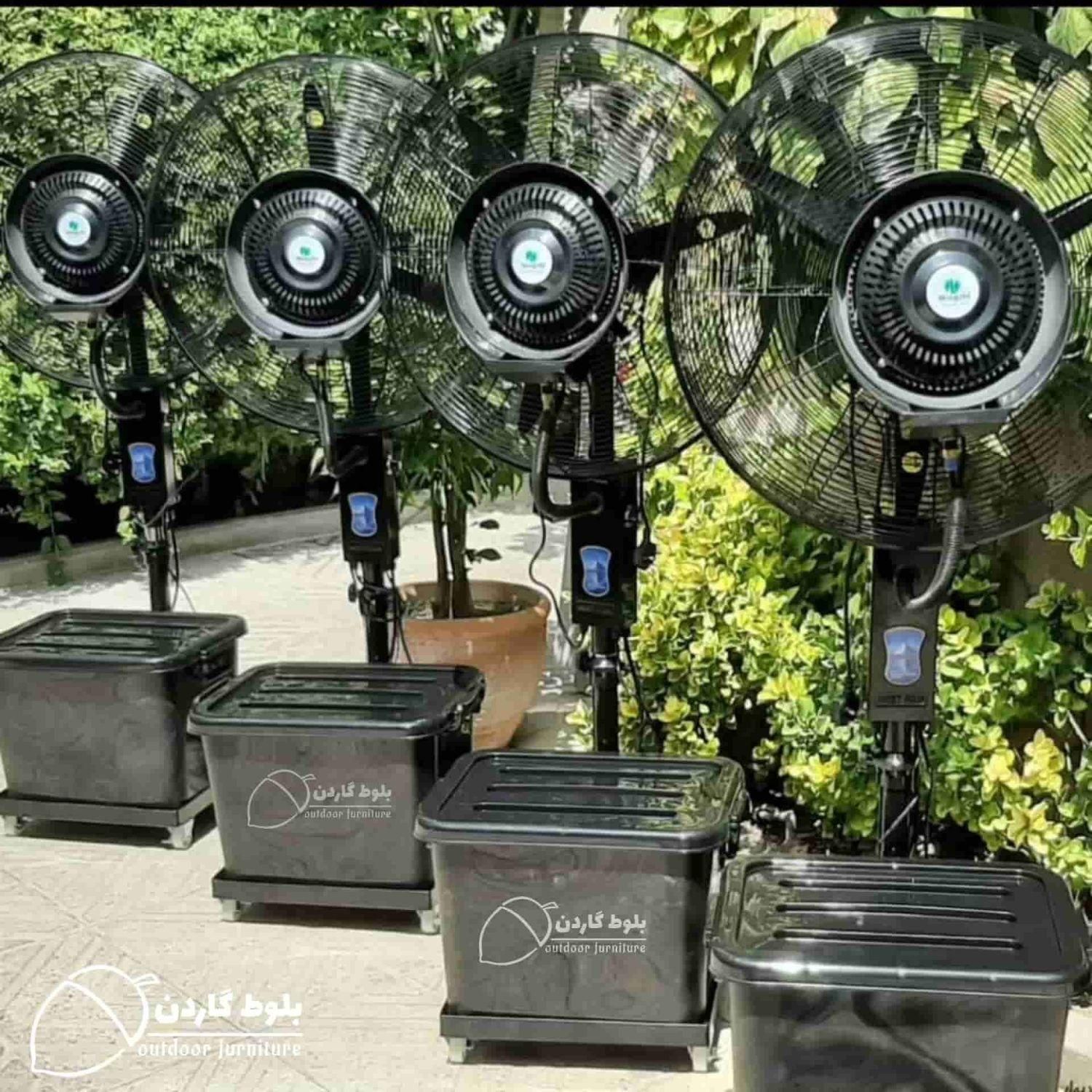 پنکه مهپاش ایستاده قطر ۷۵ وارداتی|پنکه و تصفیه‌کنندهٔ هوا|خمینی‌شهر, |دیوار