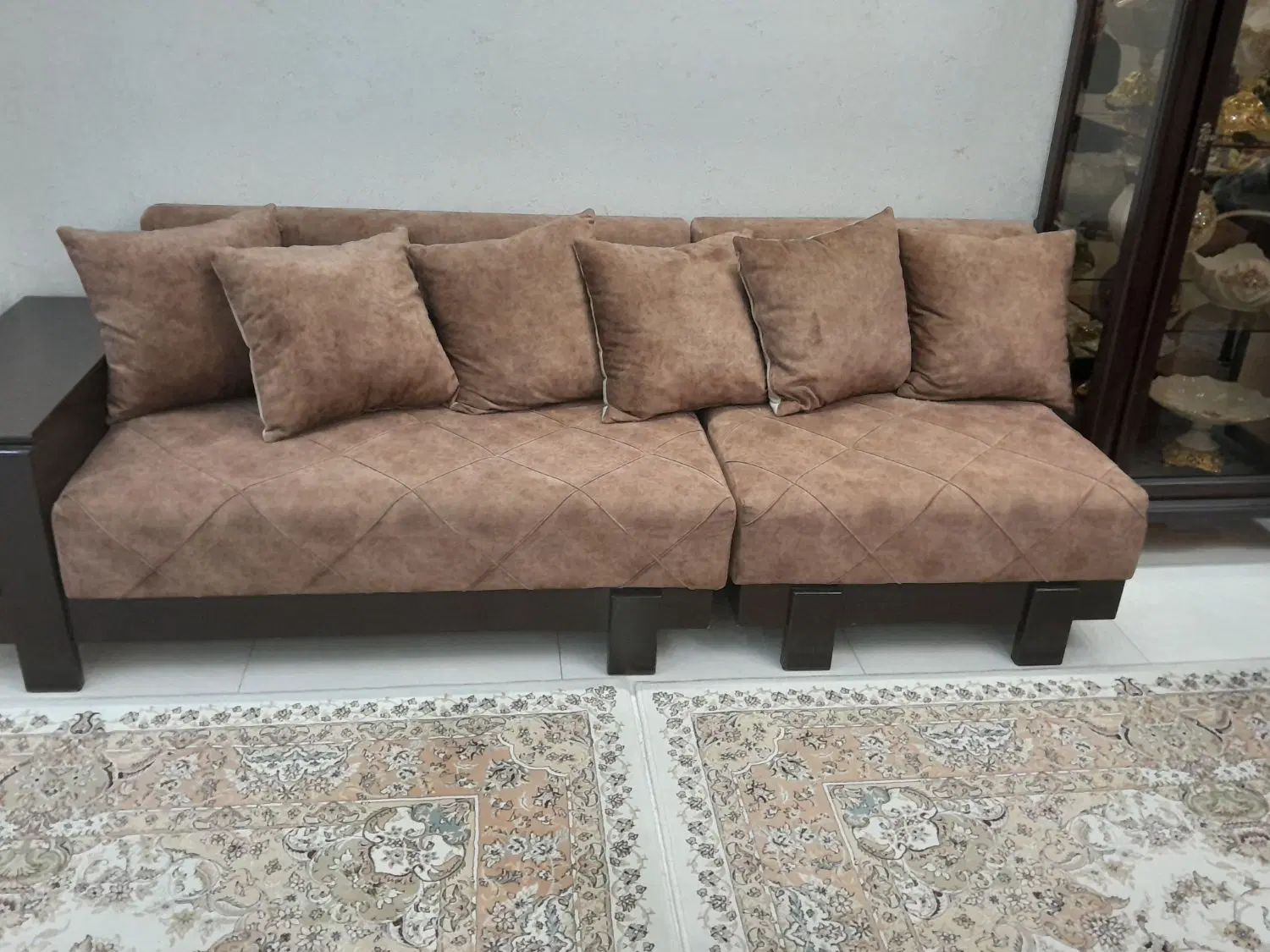 مبل ال ۸ نفره|مبلمان خانگی و میز عسلی|کرج, شاهین‌ویلا|دیوار