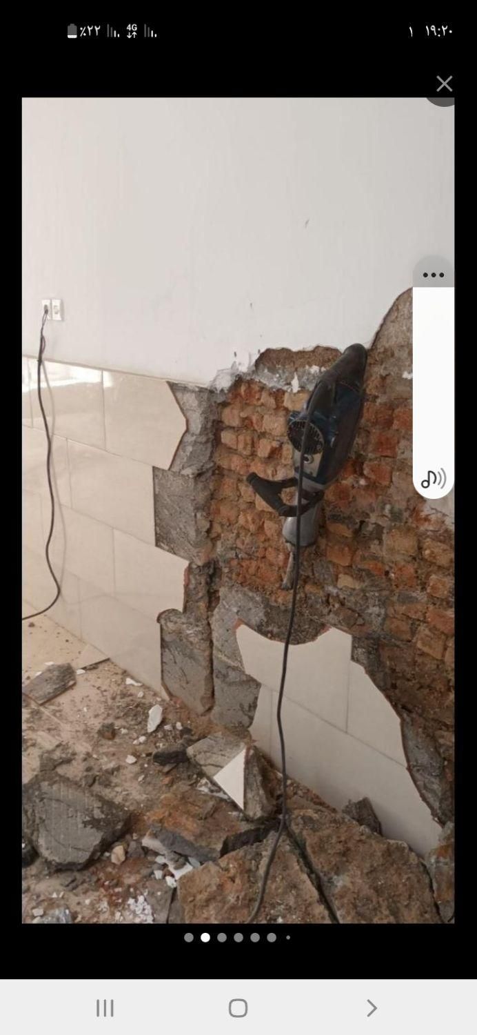 کارگر ساختمانی تخریب وکنترارت|خدمات پیشه و مهارت|خرمآباد, |دیوار