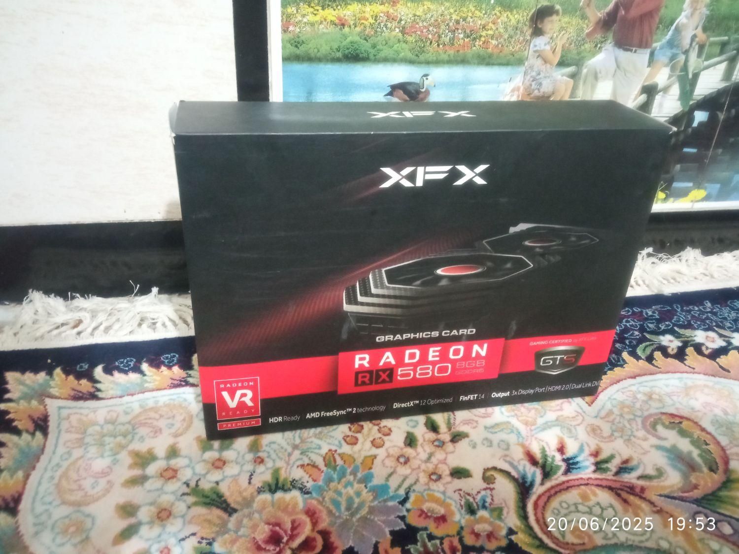 کارت گرافیک rx580|قطعات و لوازم جانبی رایانه|جهرم, |دیوار