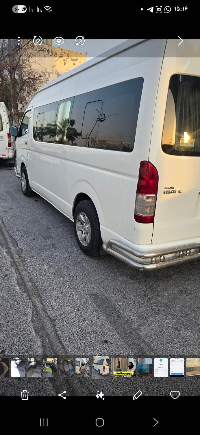 فروش تویوتا هایس مدل 2015 دیزل|خودرو سواری و وانت|بندر کنگان, |دیوار