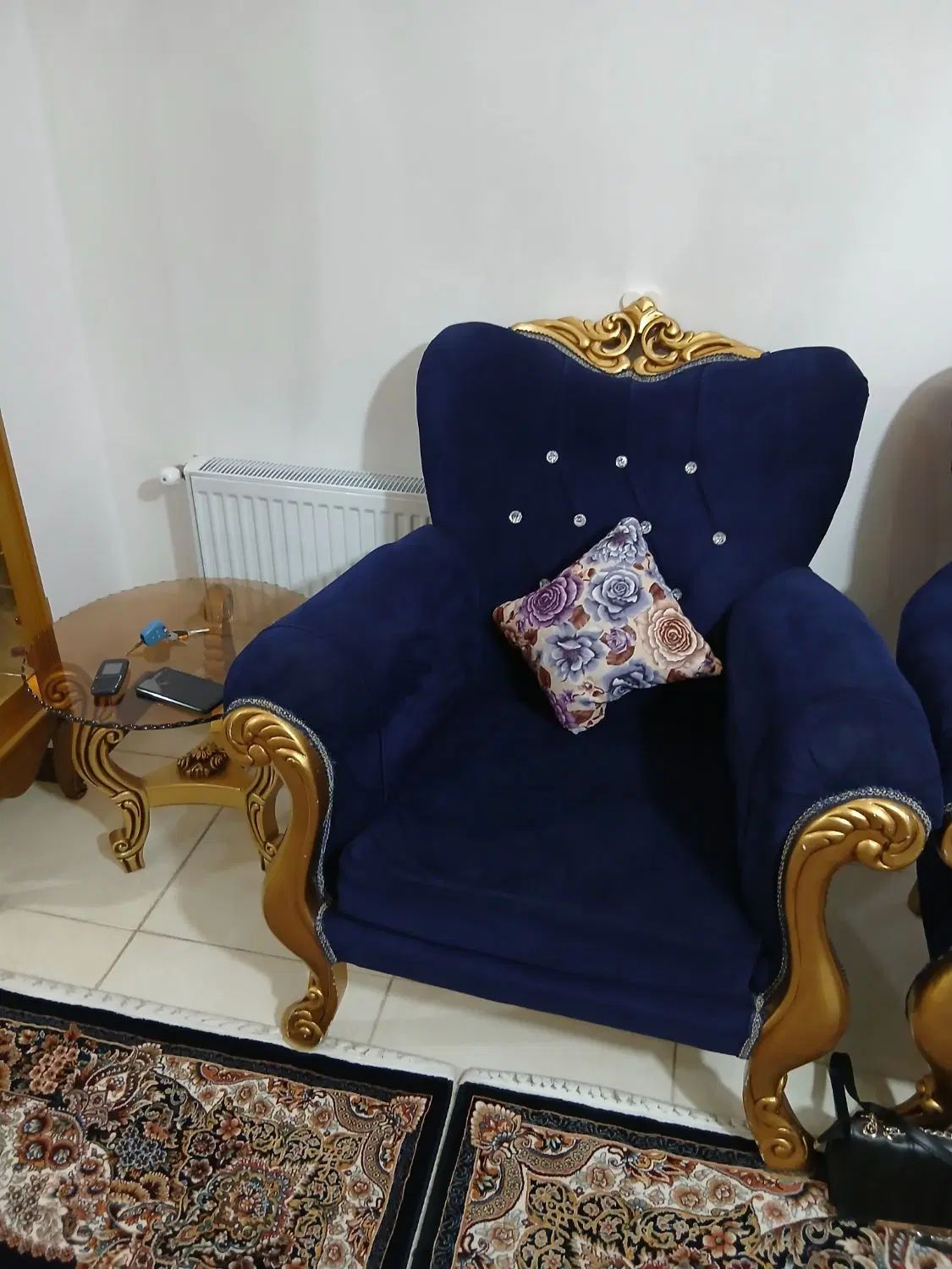 مبل هفت نفره مدل نیمه کلاسیک|مبلمان خانگی و میز عسلی|تهران, بهارستان|دیوار