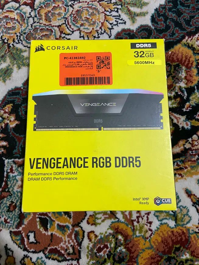 رم دسکتاپ کورسیر مدل VENGEANCE RGB ظرفیت ۳۲ گیگ|قطعات و لوازم جانبی رایانه|تهران, مهرآباد جنوبی|دیوار