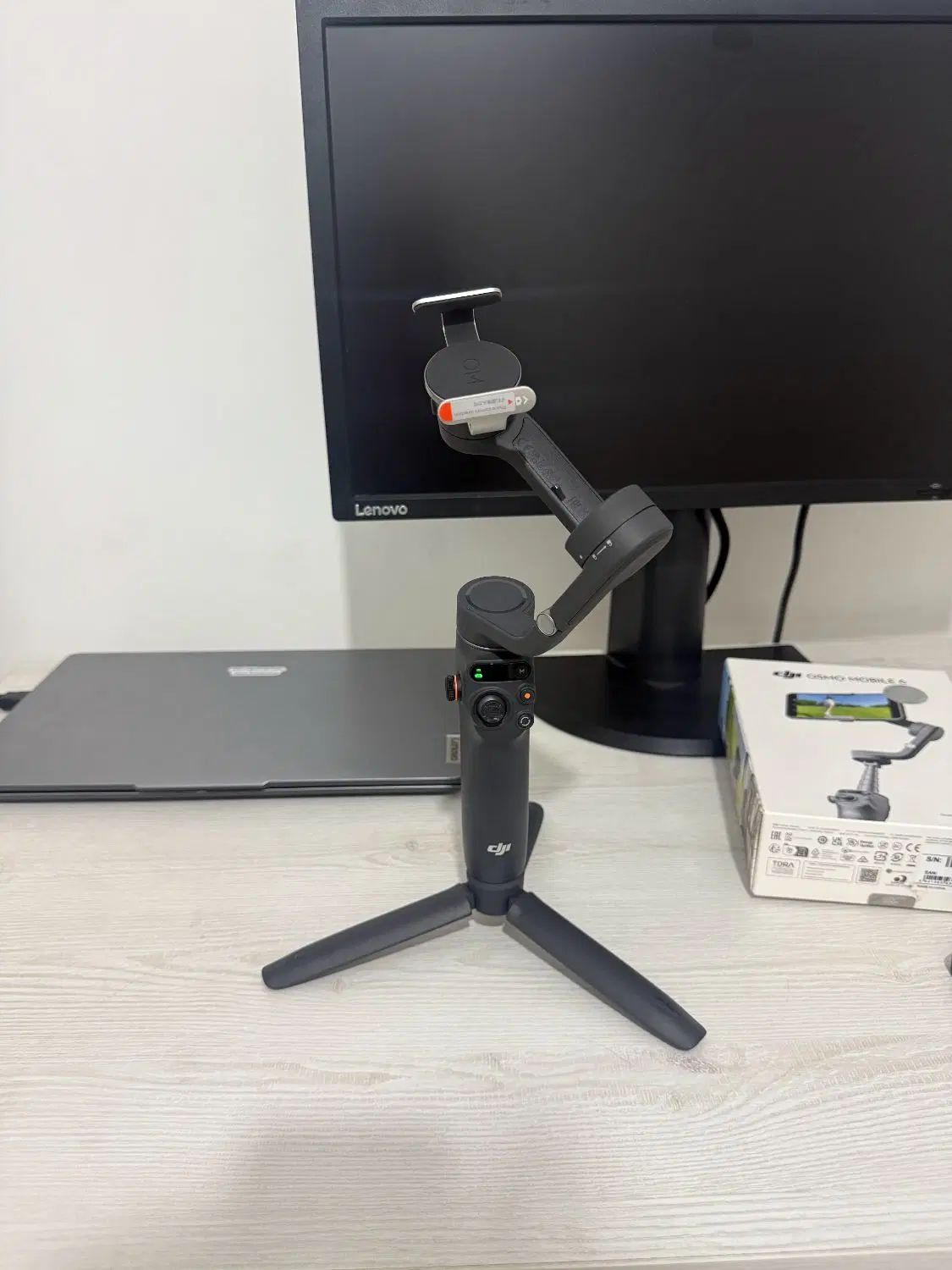 گیمبال DJI Osmo 6 در حد آکبند (فقط آنباکس شده)|لوازم جانبی موبایل و تبلت|تهران, شمس‌آباد|دیوار