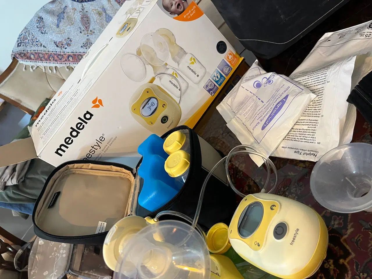 شیردوش برقی medela دوقلو|اسباب و اثاث بچه|تهران, پرستار|دیوار