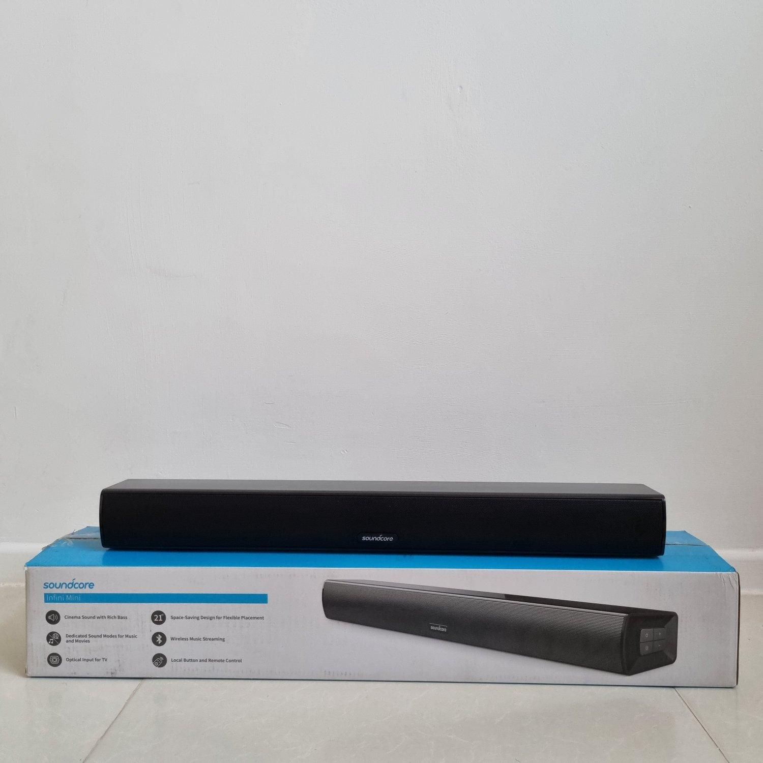 ساند بار Anker Soundcore Infiniti Mini|سیستم صوتی خانگی|قم, پردیسان|دیوار