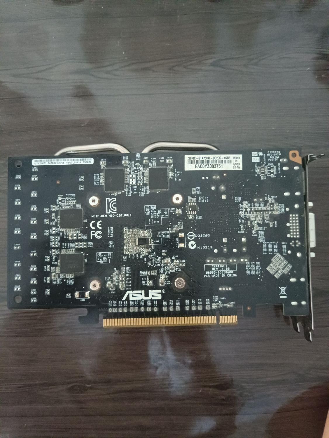 کارت گرافیک GTX 750ti 4G|قطعات و لوازم جانبی رایانه|همدان, |دیوار