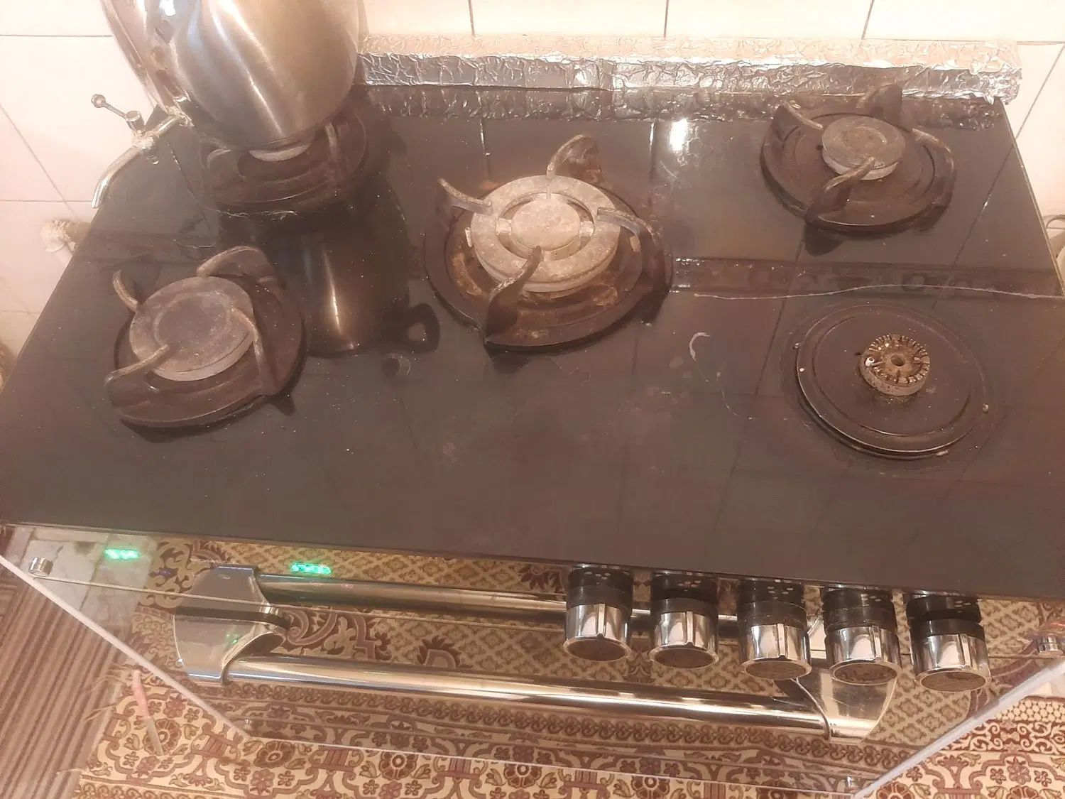 گاز ۵ شعله بدون فر|اجاق گاز و لوازم برقی پخت‌وپز|تهران, یوسف‌آباد|دیوار