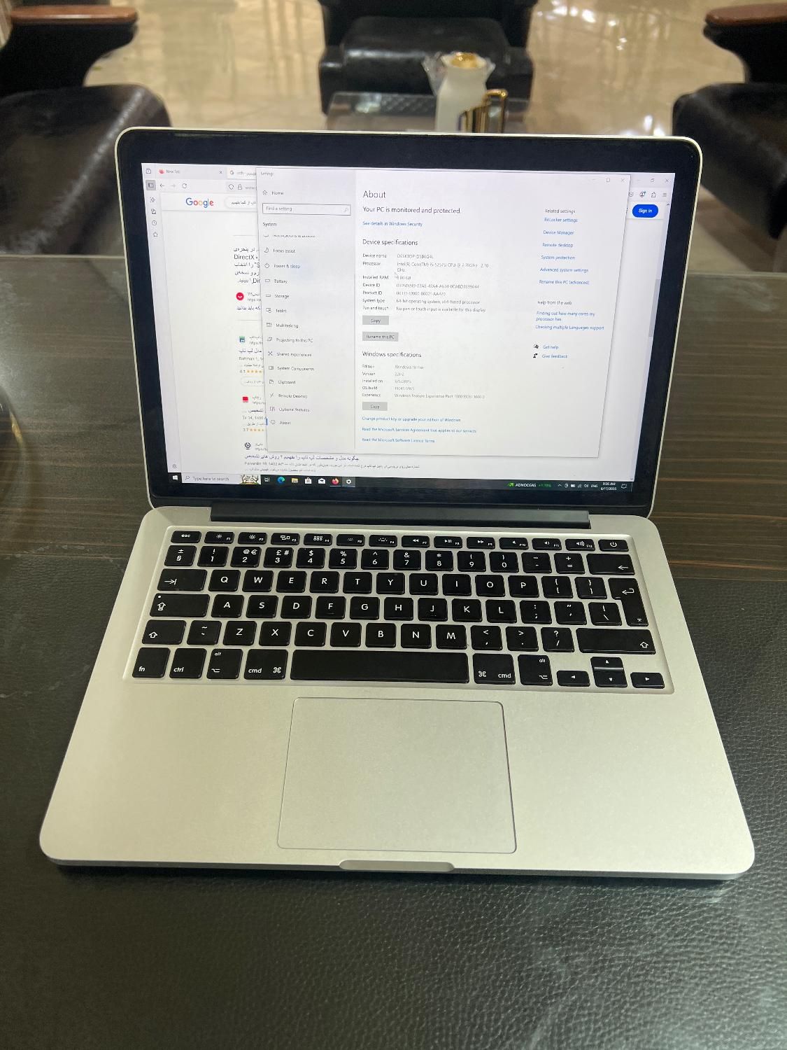 Macbook pro model A 1502|رایانه همراه|کرمان, |دیوار