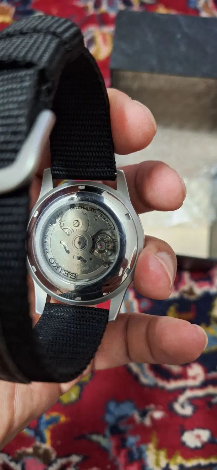 سیکو اتوماتیک خلبانی مشکیSEIKO-SNZG15J1|ساعت|تهران, بلوار کشاورز|دیوار