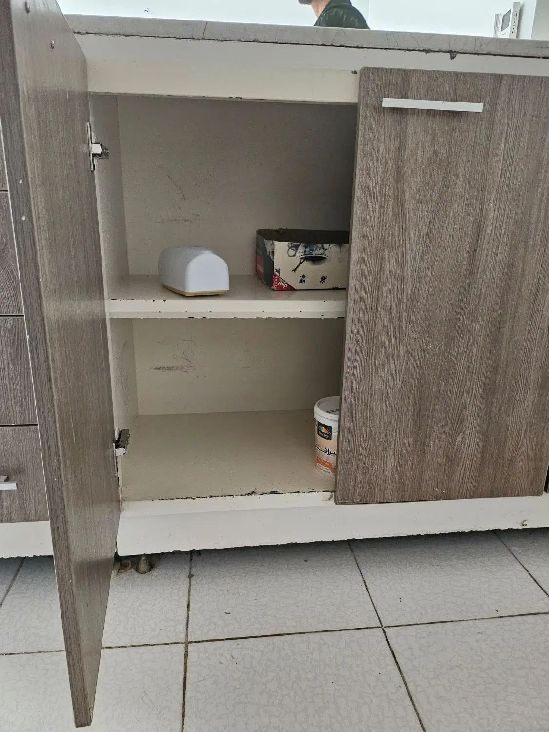 کابینت آشپزخانه بدنه فلزی درب MDF|مصالح و تجهیزات ساختمان|تهران, زاهد گیلانی|دیوار