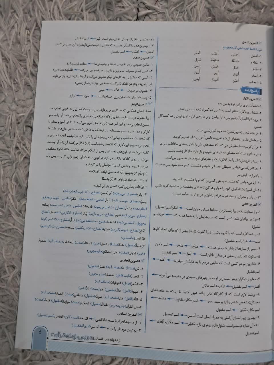 کتاب کمک درسی سیگنال ۲۰ عربی یازدهم انسانی|کتاب و مجله آموزشی|مشهد, فدک|دیوار